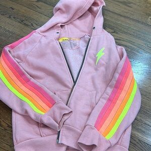 Aviator nation sweater zip up